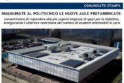 Inaugurate le nuove aule P del Politecnico di Torino